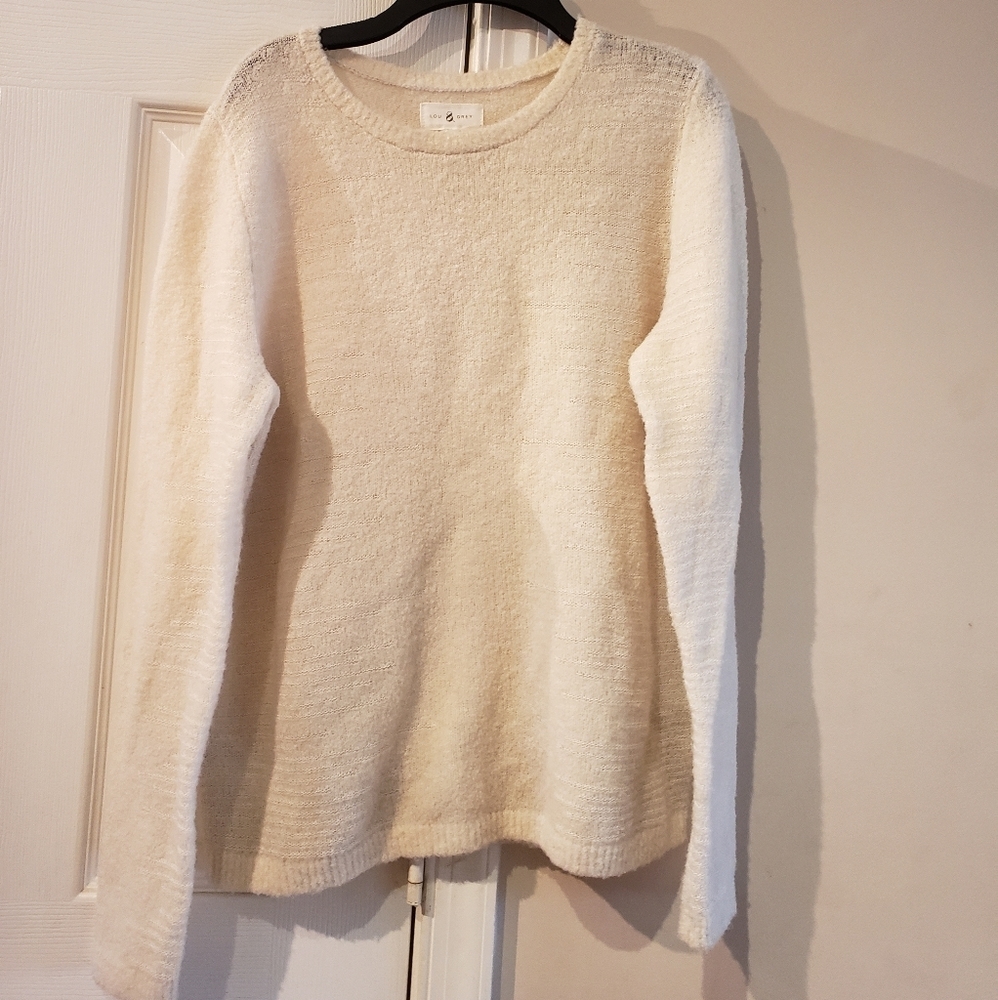 Lou & Grey Wool Blend Crew Neck Sweater - Picture 2 of 9